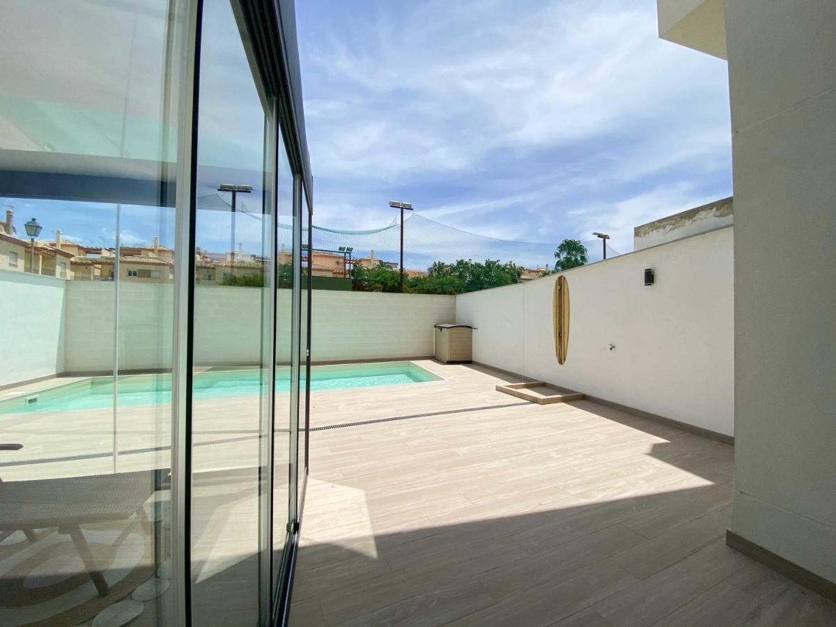 Tarifa Cozy House - Private Pool - Wifi - Modern Apartman Kültér fotó
